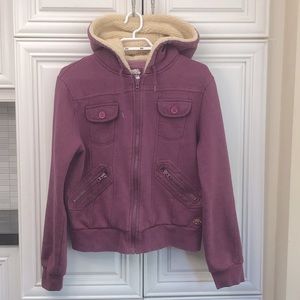 Roots girls full zip hoodie